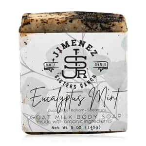 Jimenez Sisters Ranch Goat Milk Body Soap- Eucalyptus Mint (5oz)