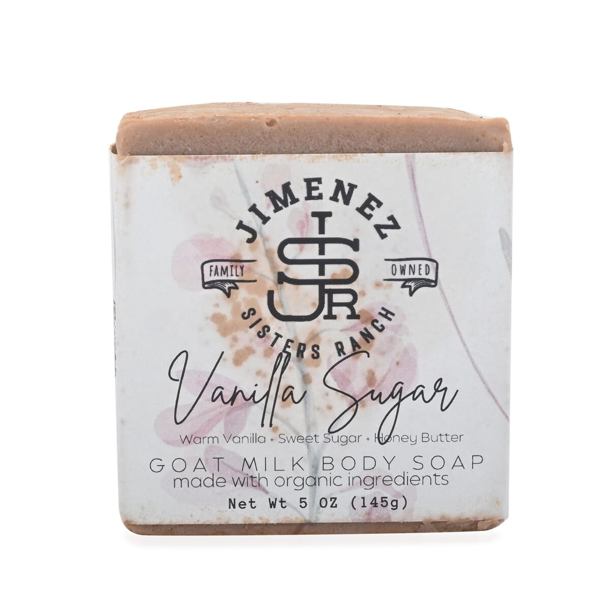 Jimenez Sisters Ranch Goat Milk Body Soap- Vanilla Sugar (5oz) image number 0