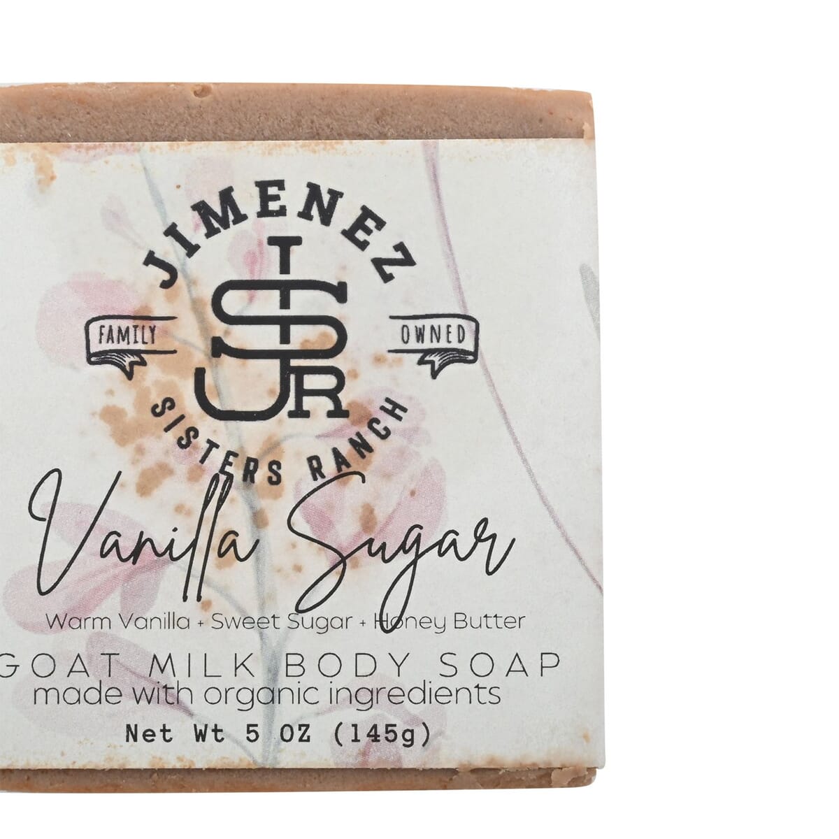 Jimenez Sisters Ranch Goat Milk Body Soap- Vanilla Sugar (5oz) image number 3