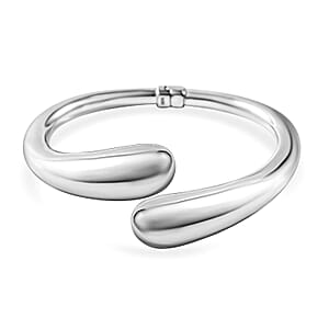 Openable Bangle Bracelet in Sterling Silver (7.25 In) 19 Grams
