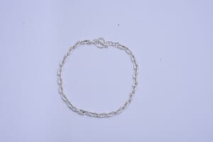 Sterling Silver Cable Chain Necklace 20 Inches 44.5 Grams