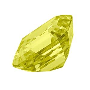 IGI Certified 1.00 ctw  Lab Grown Yellow Diamond Loose Gemstone &ndash; VS2 (Square Cushion Cut)