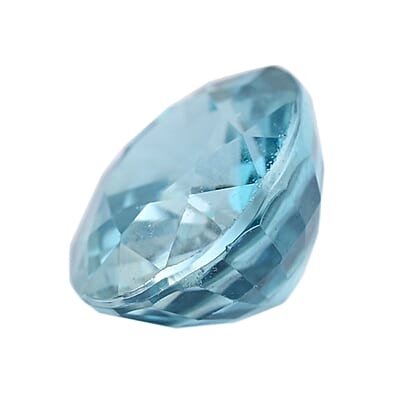 AAAA Cambodian Blue Zircon (Ovl 9x7 mm) 3.00 ctw