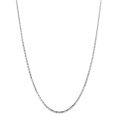 Necklace in Sterling Silver 24 Inches 2.50 Grams