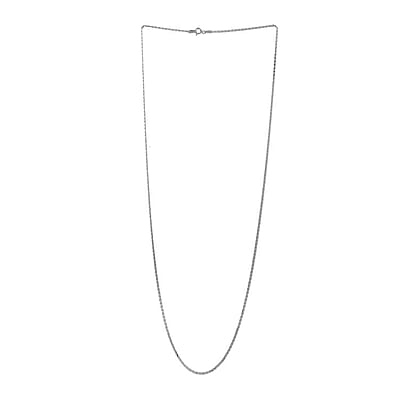 Necklace in Sterling Silver 24 Inches 2.50 Grams