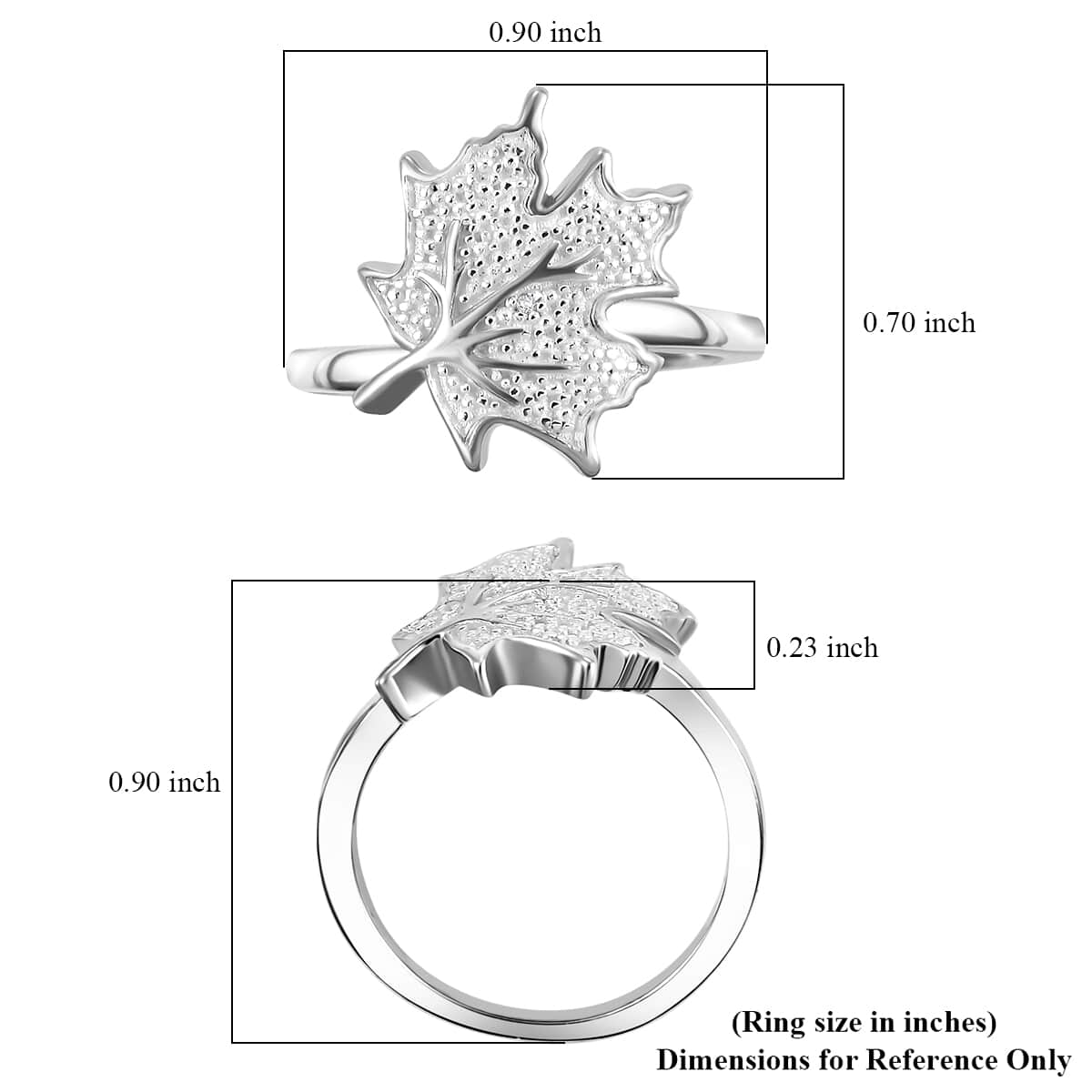 Karis White Diamond Accent Ring in Platinum Bond (Size 10.0) image number 5