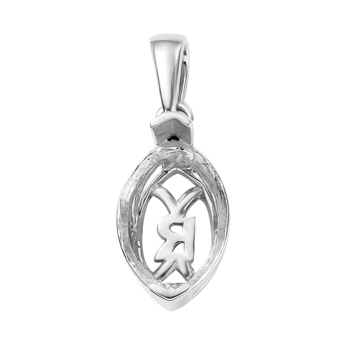 950 Luxuriant Platinum Mounted Solitaire Pendant 2.90 Grams image number 0