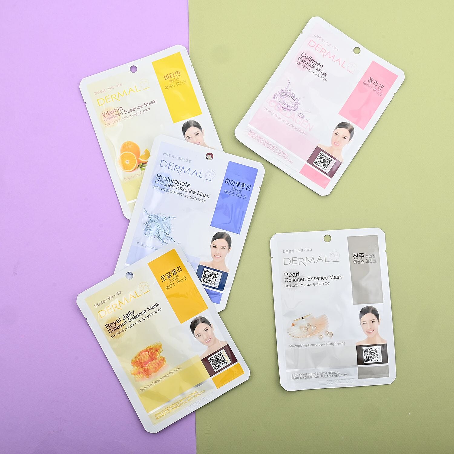 Dermal Korea Collagen Sheet Mask Set of 28