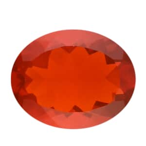 AAAA Crimson Fire Opal (Ovl 10x8 mm) 1.75 ctw