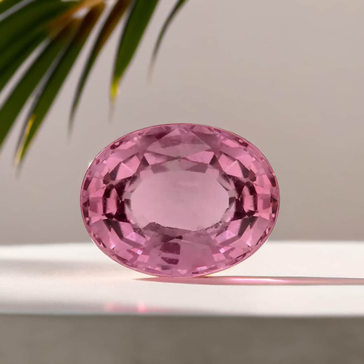 AAAA Padparadscha Sapphire (B.T.) (Ovl Free Size) 1.00 ctw image number 1