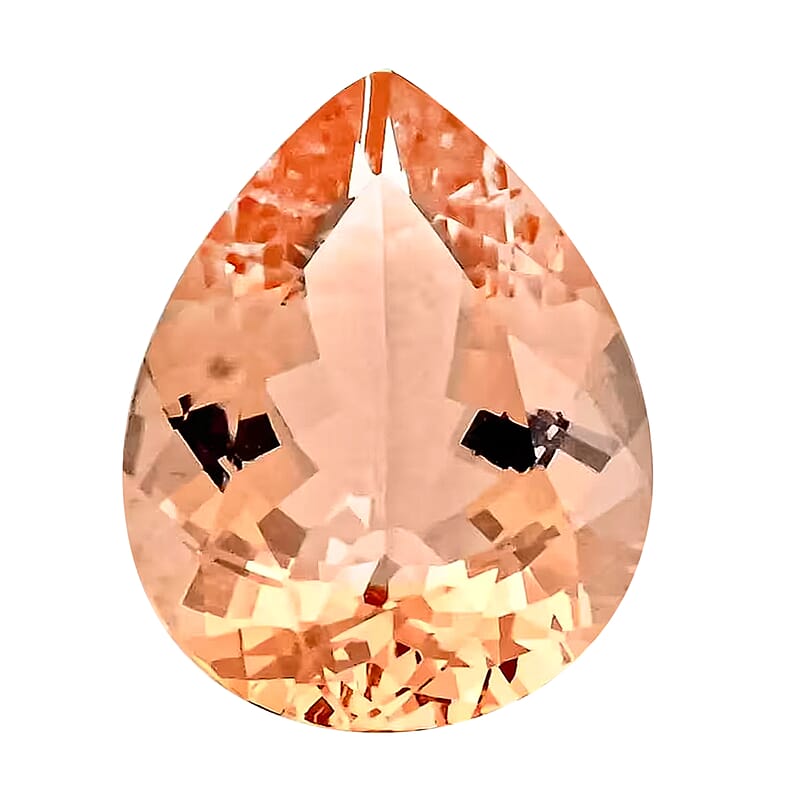 Certified & Appraised AAAA Marropino Morganite (Pear 16x12 mm) 7.00 ctw