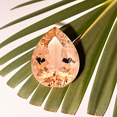 Certified & Appraised AAAA Marropino Morganite (Pear 16x12 mm) 7.00 ctw