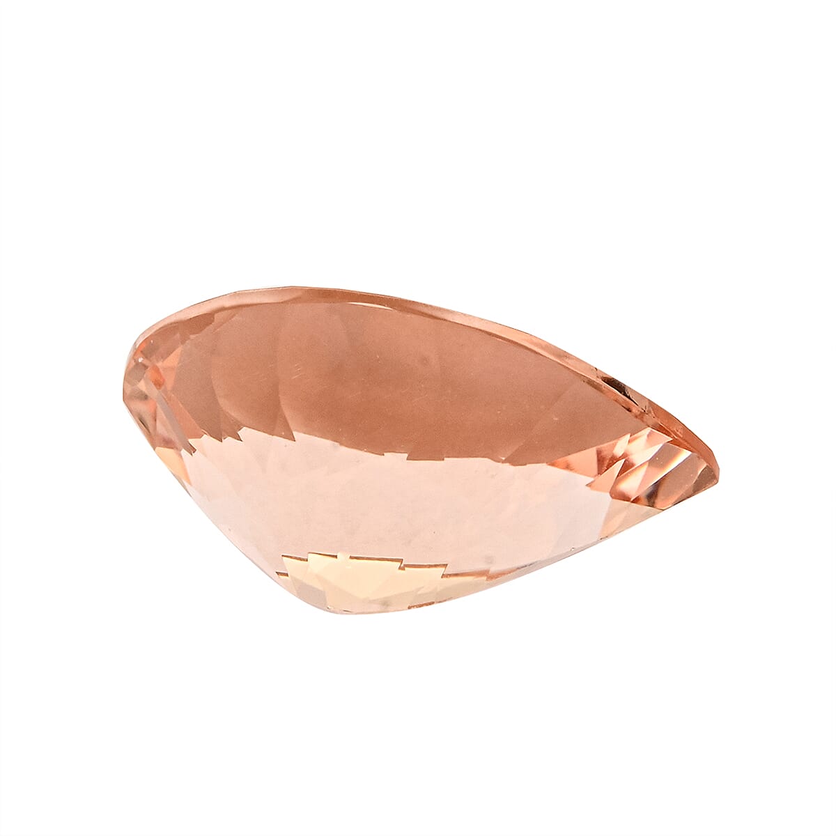 Certified & Appraised AAAA Marropino Morganite (Pear 16x12 mm) 7.00 ctw