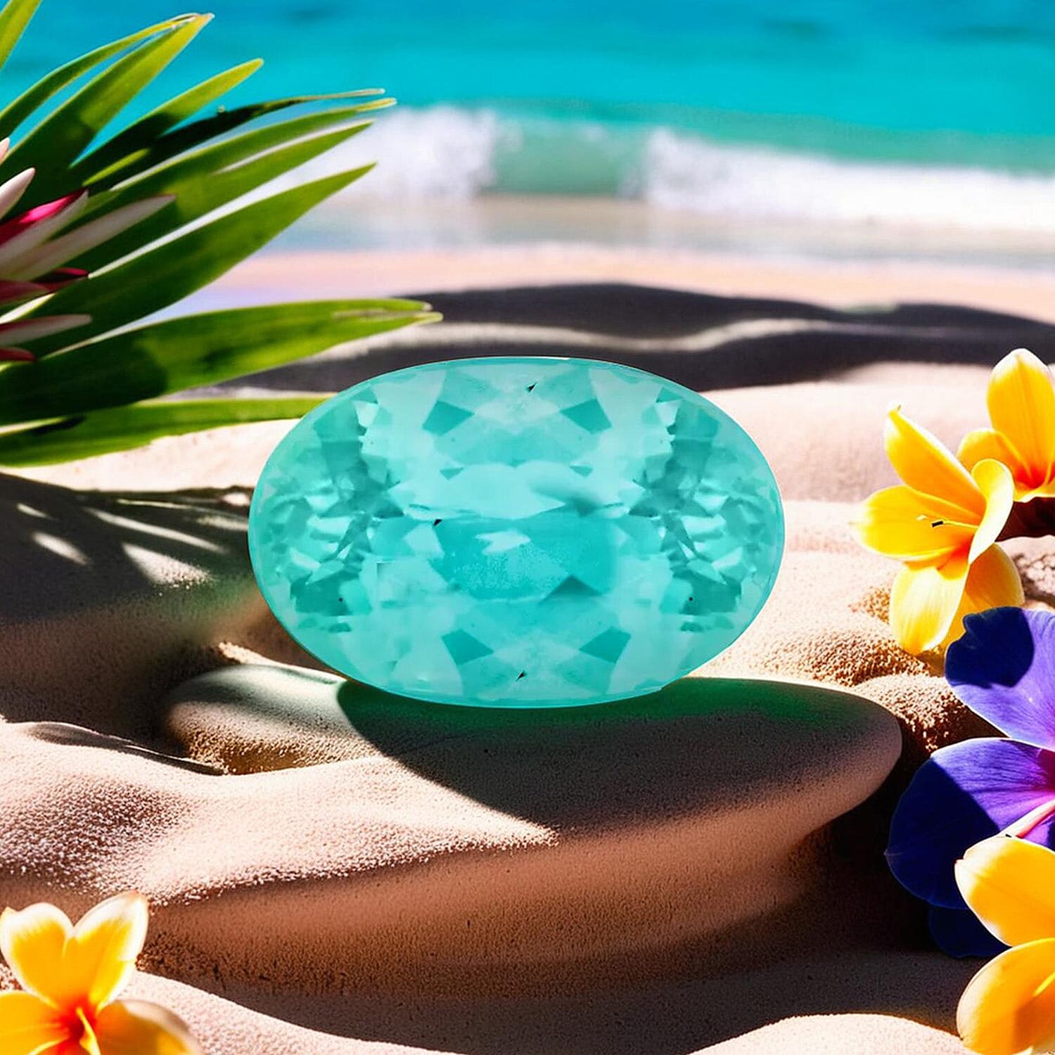 AAAA Paraiba Tourmaline (Ovl Free Size) 0.55 ctw