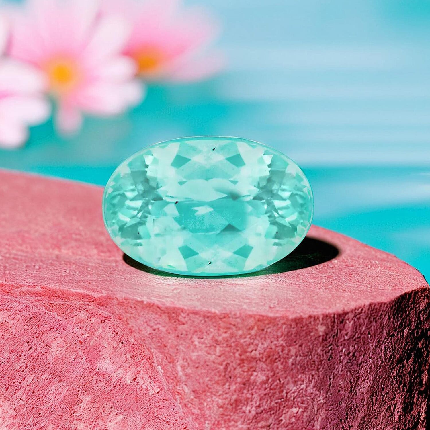 AAAA Paraiba Tourmaline (Ovl Free Size) 0.55 ctw