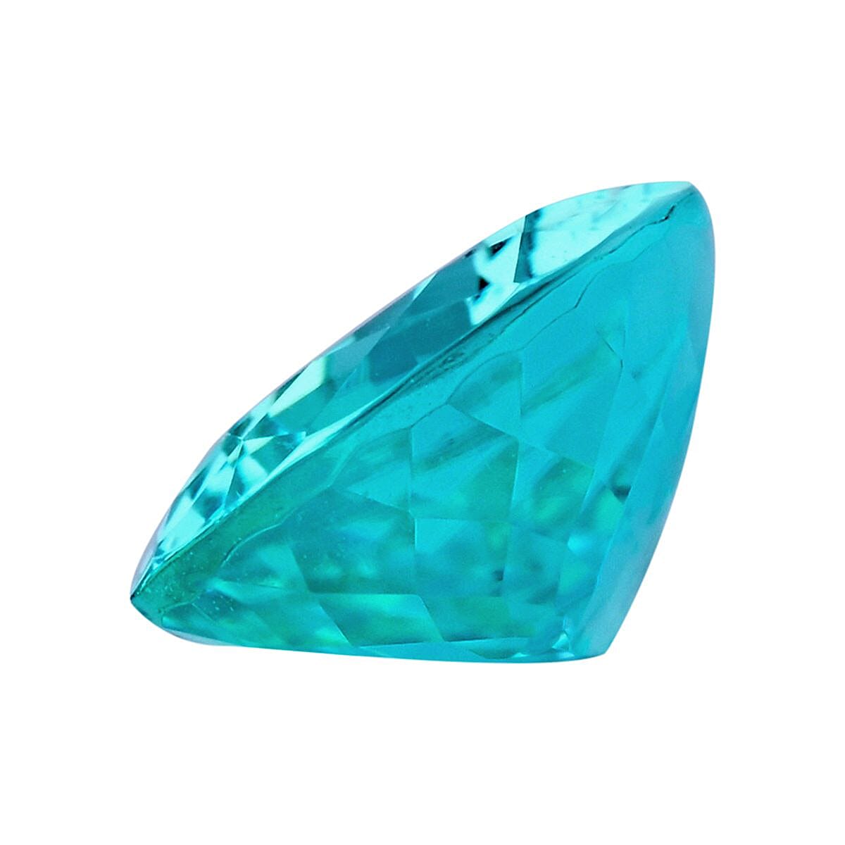 AAAA Paraiba Tourmaline (Pear Free Size) 0.55 ctw