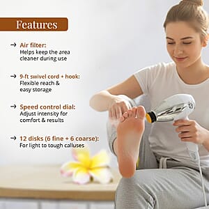 My2Feet Professional Electric Callus Remover (Manufacturer Warranty)