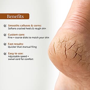 My2Feet Professional Electric Callus Remover (Manufacturer Warranty)