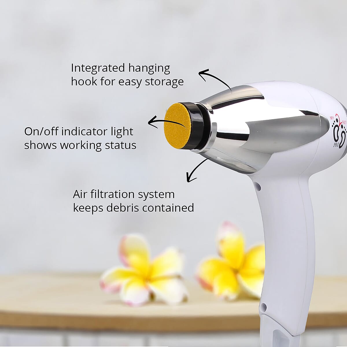 My2Feet Professional Electric Callus Remover (Manufacturer Warranty) image number 3