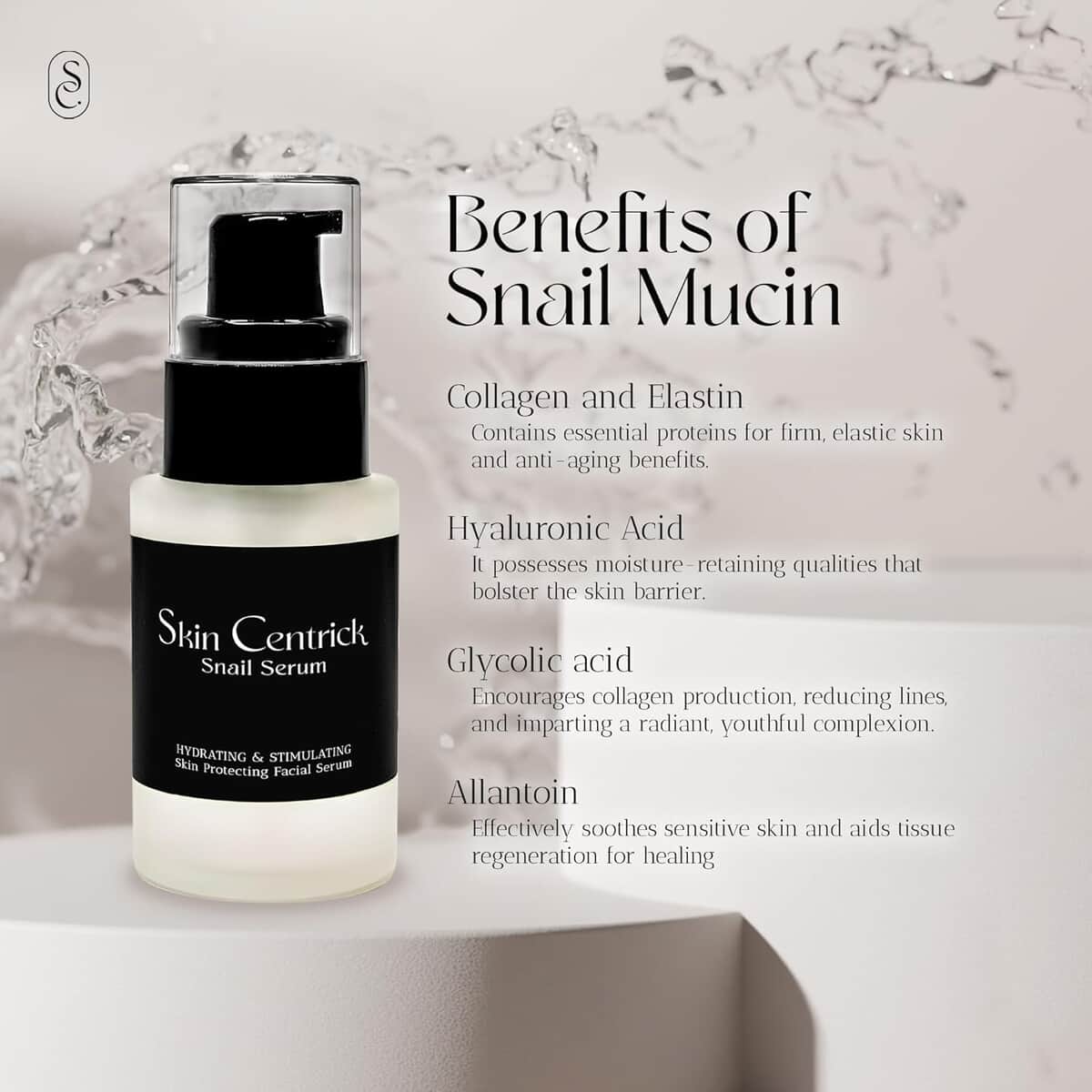 Skin Centrick- Snail Serum image number 1