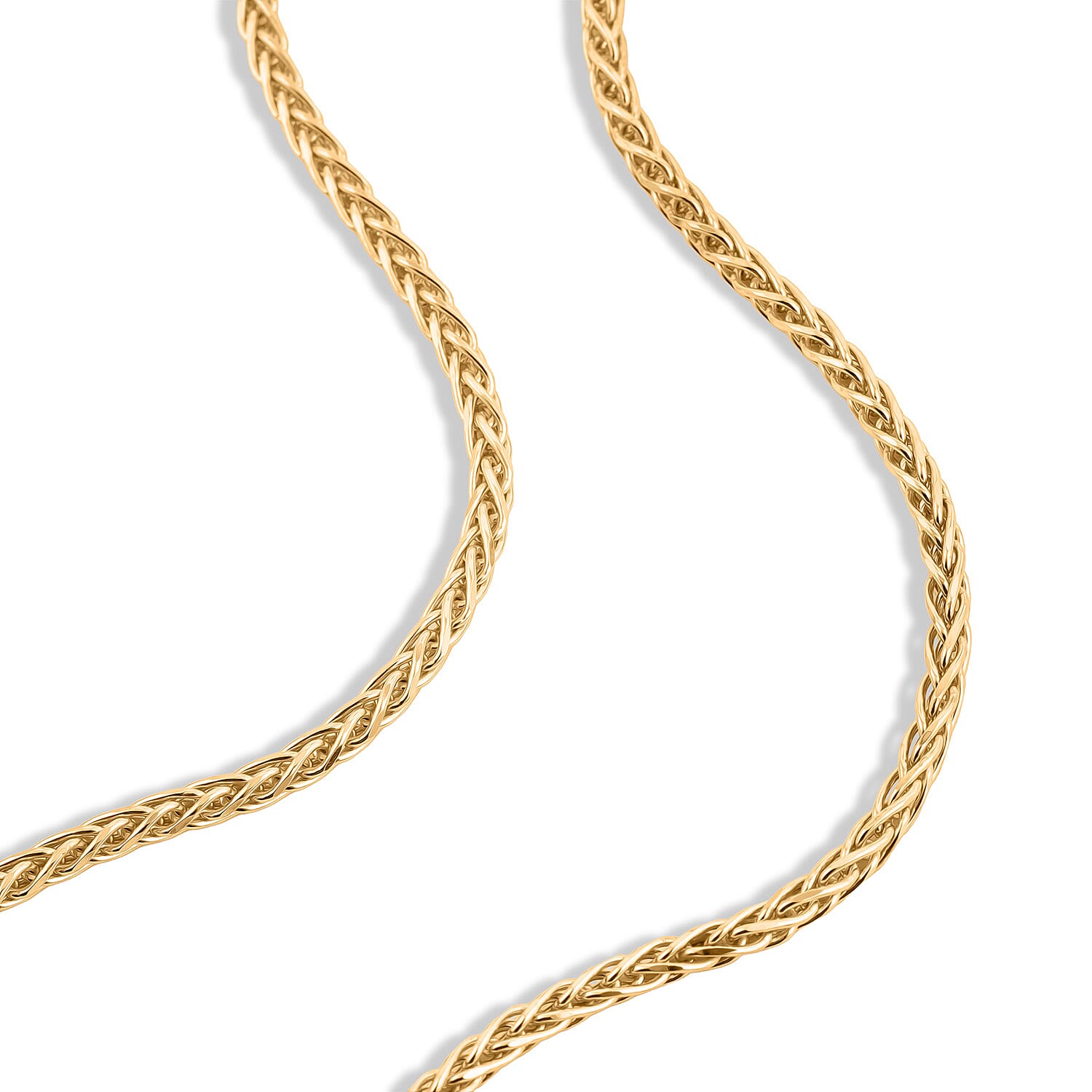 Spiga Chain in Vermeil YG Over Sterling Silver 22 Inches