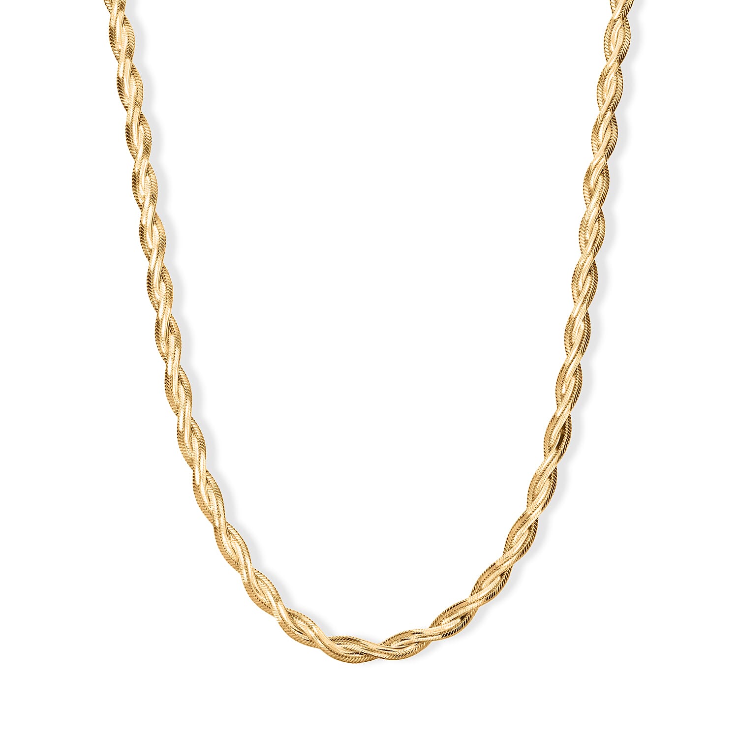 14K YG Over Sterling Silver Necklace 5.8 Grams