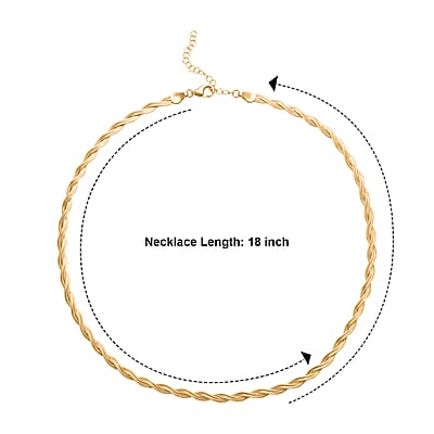14K YG Over Sterling Silver Necklace 5.8 Grams