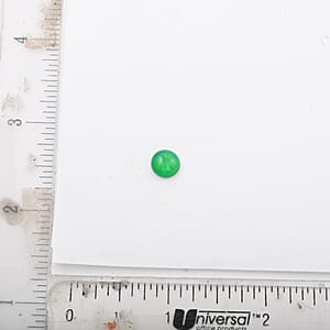 AAA Enhanced Green Opal (Rnd 8 mm) 1.00 ctw
