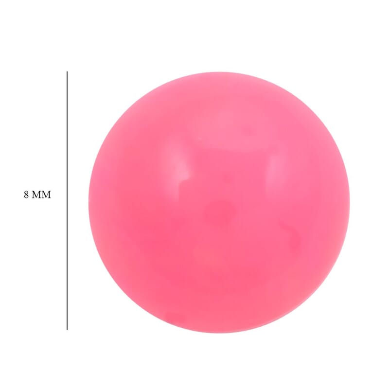 AAA Enhanced Pink Opal (Rnd 8 mm) 1.00 ctw