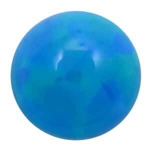 AAA Enhanced Blue Opal (Rnd 8 mm) 1.00 ctw