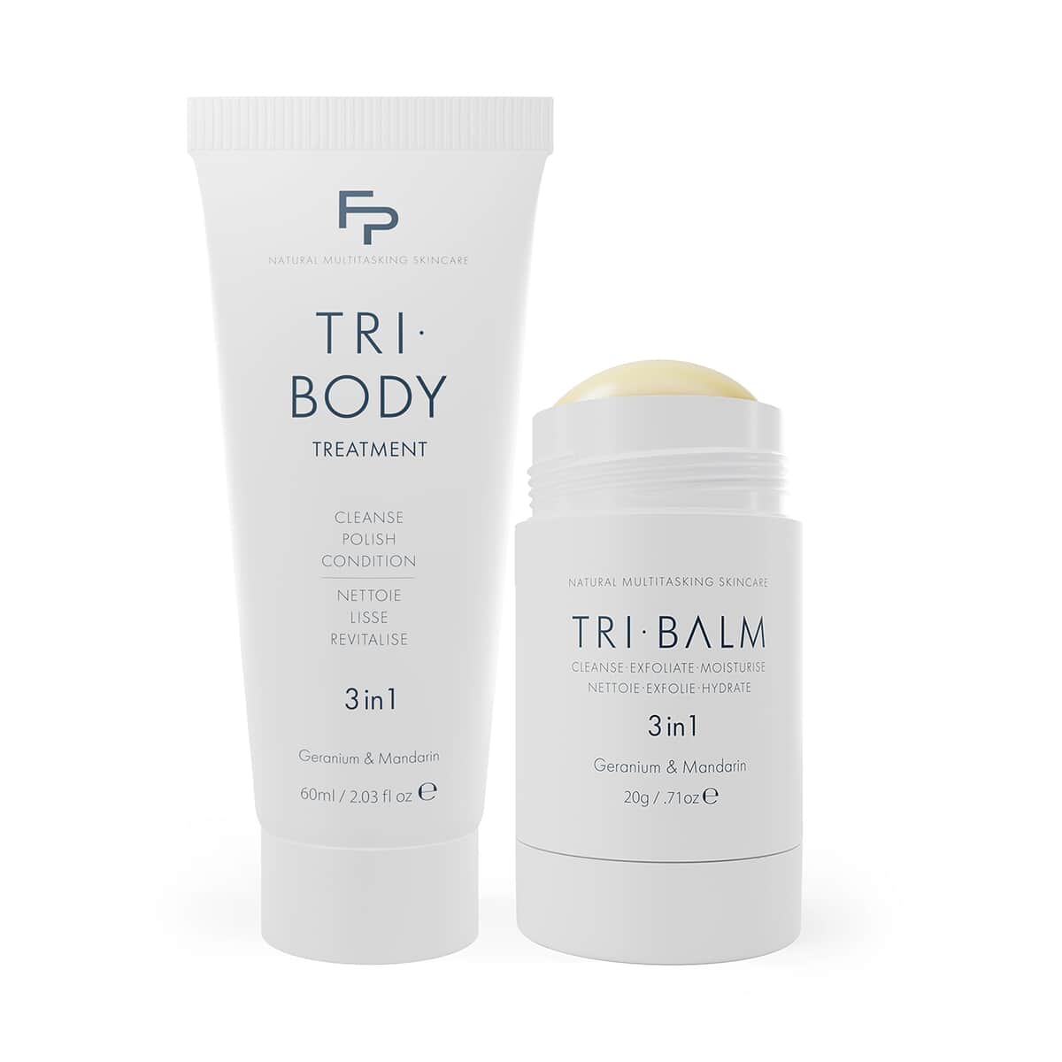 Formulae Prescott 3in1 Tri Body Treatment (1.01oz) with Mini 3in1 Tri Balm (.71oz) image number 0