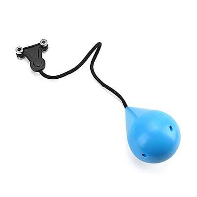 Soulsmart 24 Detachable Fitness Hula Hoop Ring with 360 Degree Auto-Spinning Ball - Blue