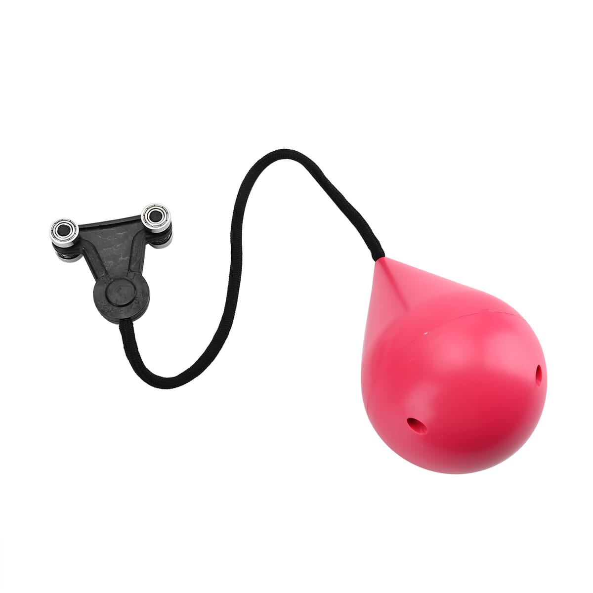 Soulsmart 24 Detachable Fitness Hula Hoop Ring with 360 Degree Auto-Spinning Ball - Pink image number 2