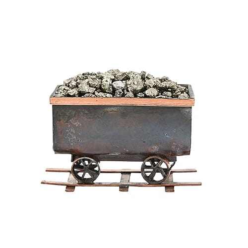 Pyrite Wagon Approx. 678ctw
