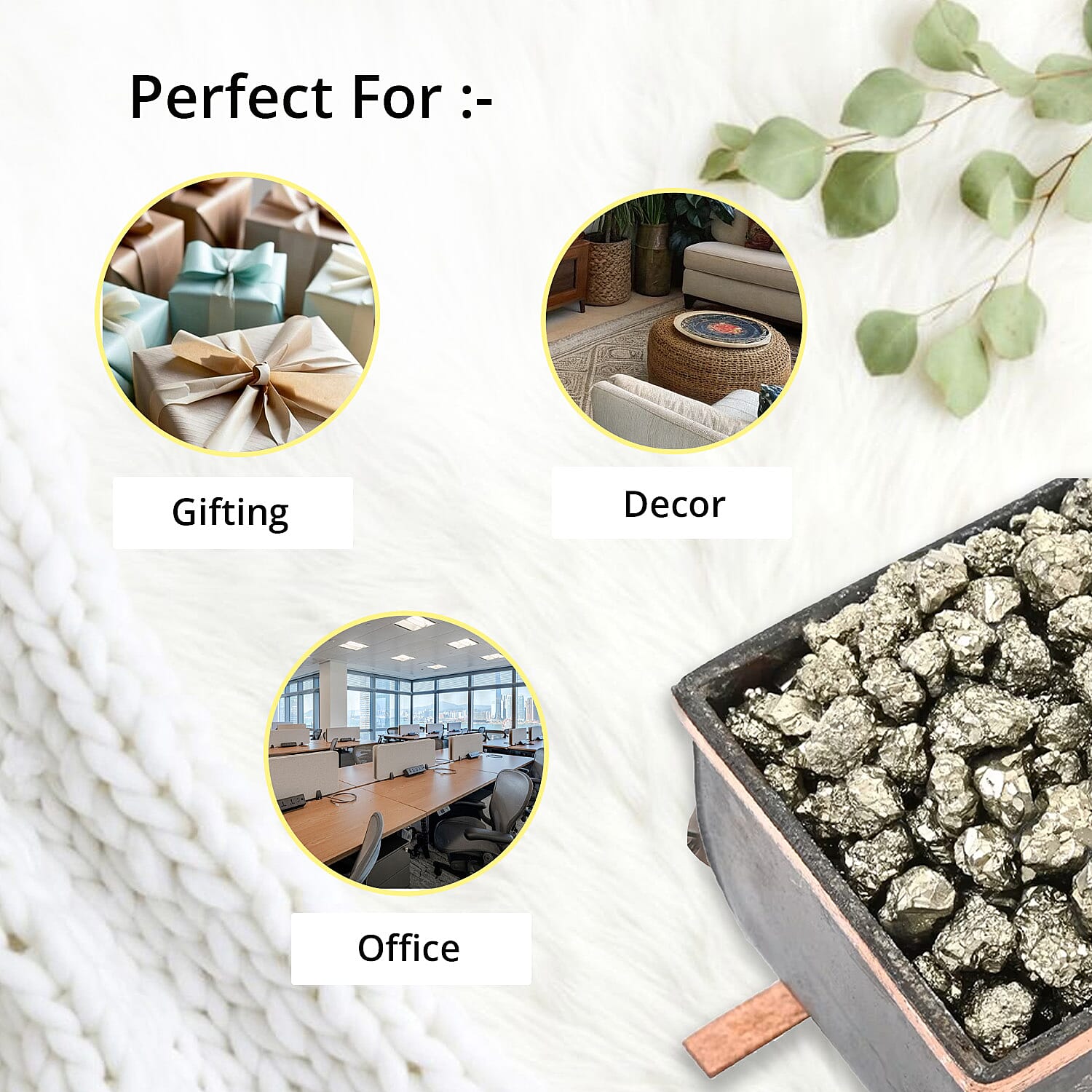 Pyrite Wagon Approx. 678ctw