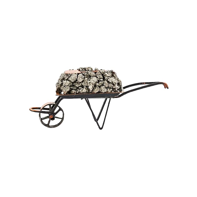 Pyrite Wheelbarrow Approx. 254ctw