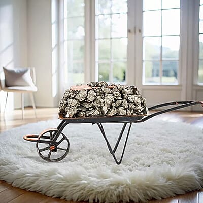 Pyrite Wheelbarrow Approx. 254ctw