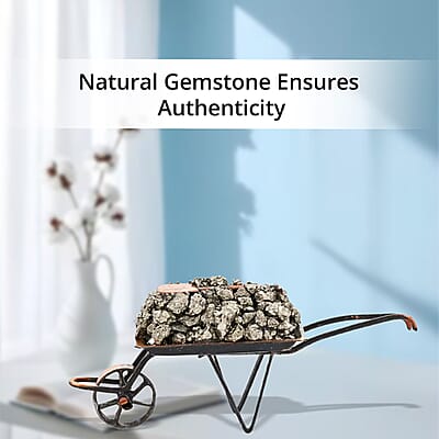 Pyrite Wheelbarrow Approx. 254ctw