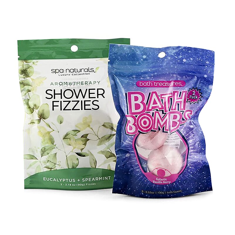 Closeout Bath Bombs x 2 & Shower Fizzies x3