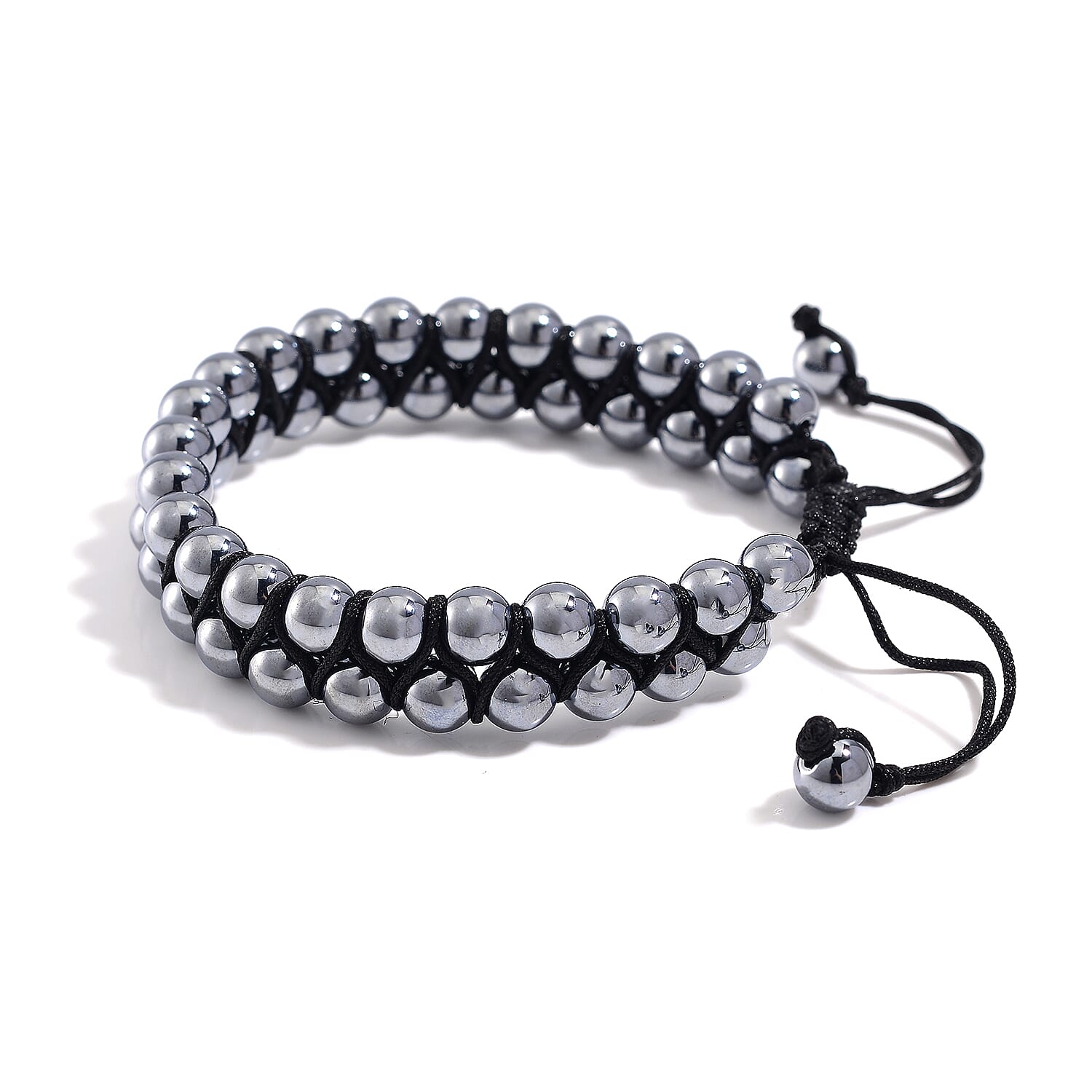 Buy Terahertz 90.00 ctw Beaded Adjustable Cord Bracelet (6.75-9.00