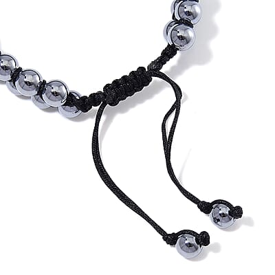 Terahertz 90.00 ctw Beaded Adjustable Cord Bracelet (6.75-9.00In)