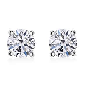 Luxuriant Lab Grown Diamond SI GH 1.00ctw Stud Earrings in 14K White Gold 1.00 ctw