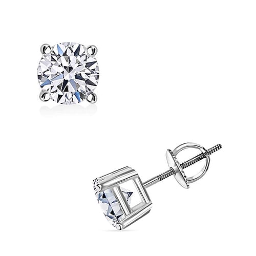 14K White Gold / 1.00 - Product card gallery slide 1 (10177744011577)