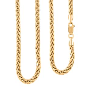 3mm Palma Chain Necklace in 10K Yellow Gold 18 Inches 7.76 Grams