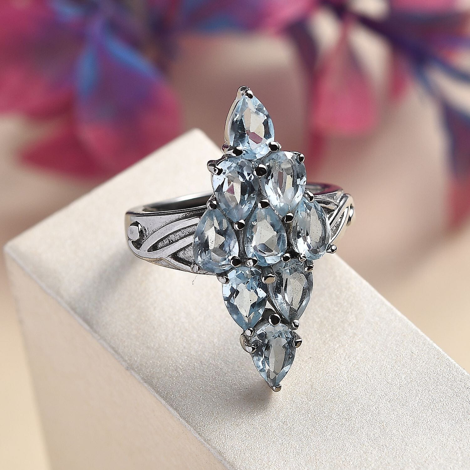 Sky Blue Topaz / 10 - Product card gallery slide 2 (9432446173439)