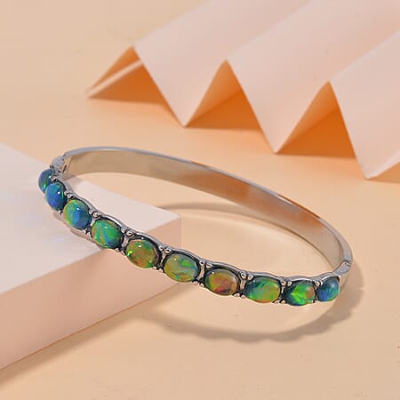 Green Simulated Opal - Product card gallery slide 2 (10177745715513)