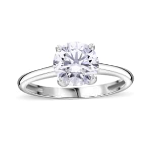 Luxuriant Lab Grown Diamond SI 1.00 ctw Solitaire Ring in 14K White Gold (Size 10.0)