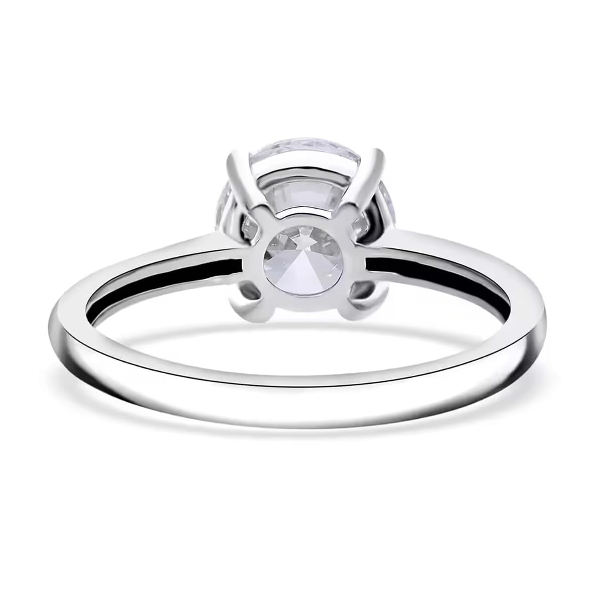 Luxuriant Lab Grown Diamond SI 1.00 ctw Solitaire Ring in 14K White Gold (Size 10.0) image number 8