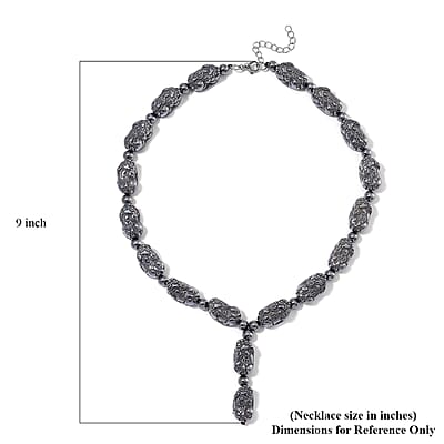 Terahertz 360.00 ctw Pixiu Carved Necklace in Stainless Steel 18-20 Inches
