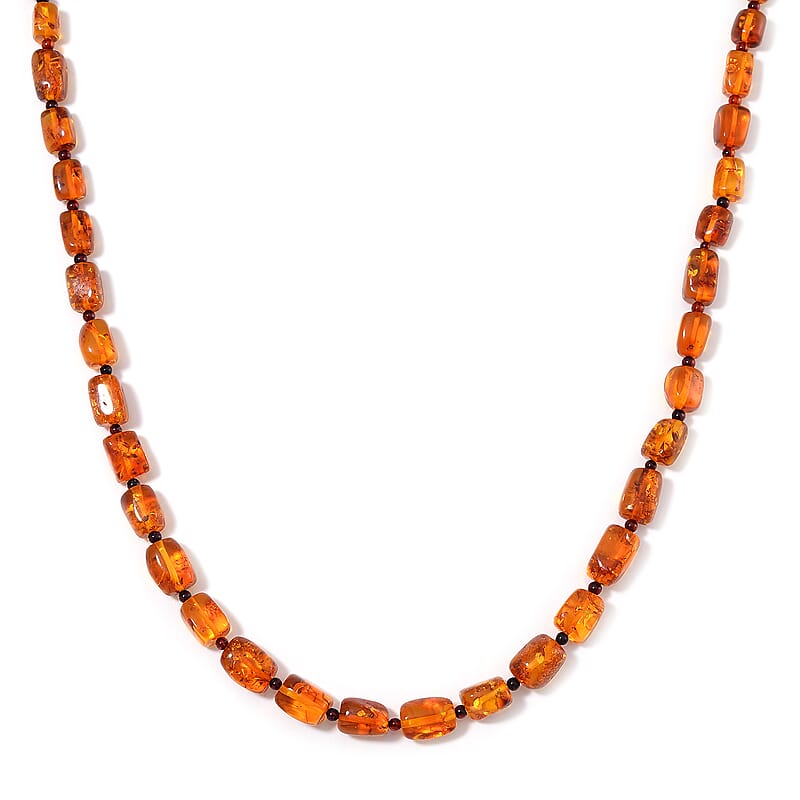 Baltic Amber Beaded Necklace 20 Inches